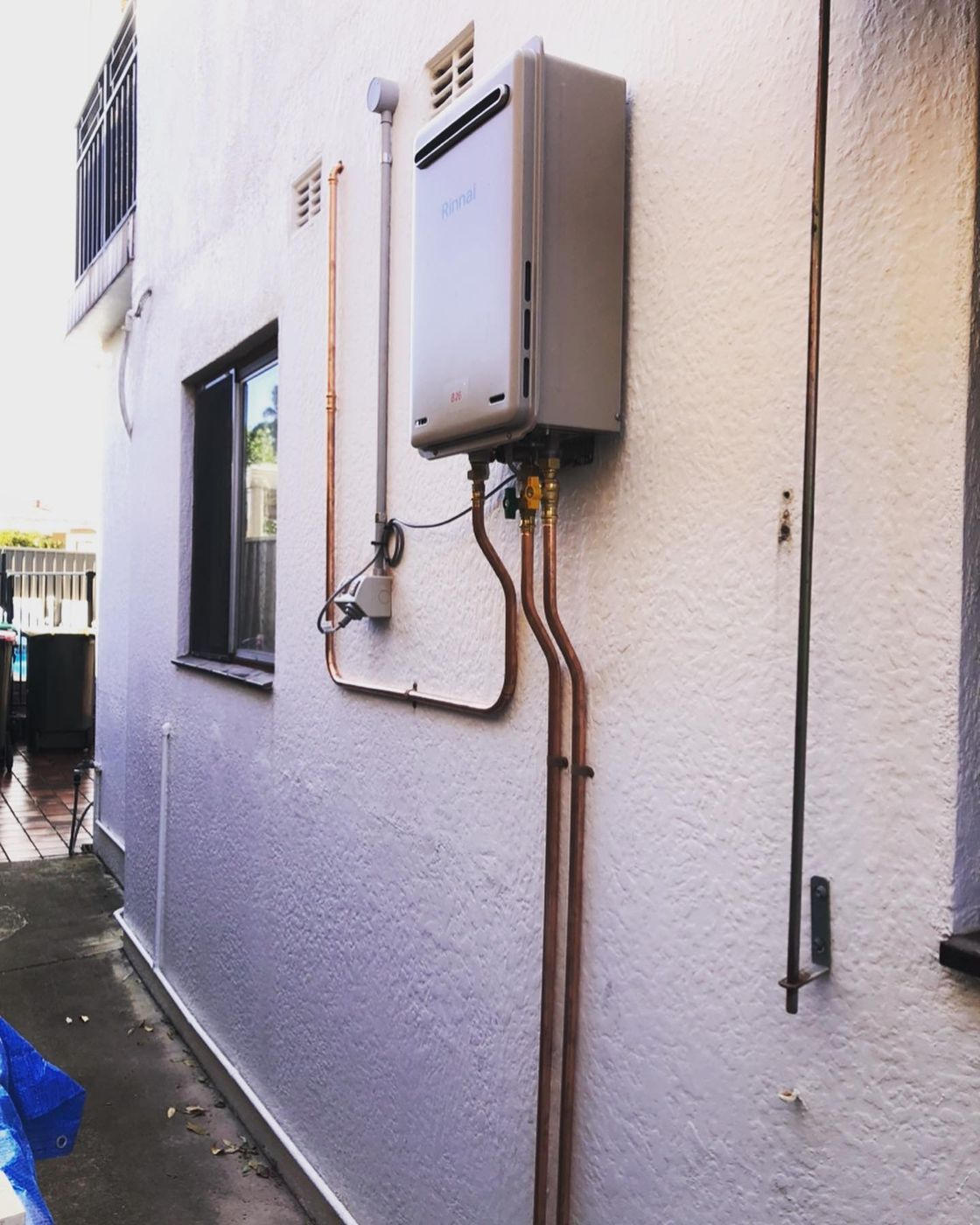 Rinnai B26 continuous flow